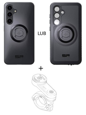 Zestaw na motocykl: etui na telefon Samsung Galaxy S24 + mocowanie SP Connect