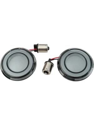 Kierunkowskazy tylne LED Kuryakyn Tracer Harley Davidson (wybrane modele) przyciemniane