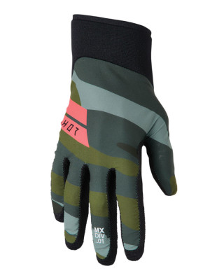 Rękawice cross Thor Agile Status camo