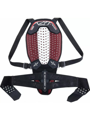 Ochraniacz pleców Alpinestars Nucleon Plasma czarno-czerwono-biały