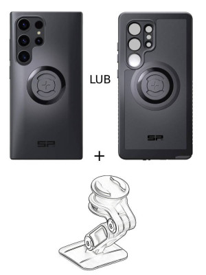 Zestaw do samochodu: etui na telefon Samsung Galaxy S24 Ultra + mocowanie SP Connect