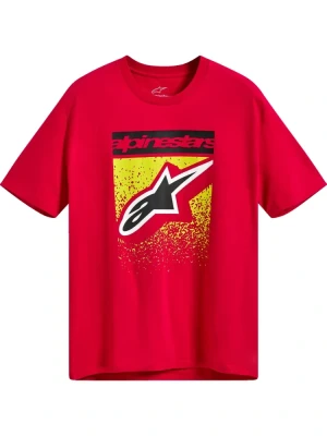 Koszulka z krótkim rękawem Alpinestars Noka CSF czerwona