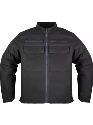 Kurtka motocyklowa tekstylna Icon Mototanker czarna