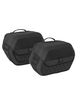 Zestaw: sakwy boczne Legend Gear LH1/ LH1 + stelaż LH1/ LH1 Sw-Motech do Hondy CMX 1100 Rebel (20-)/ CMX 1100 SE Rebel (24-) [pojemność: 39 l]