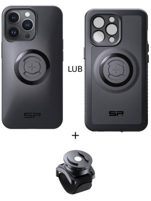 Zestaw: etui na telefon iPhone 13 Pro + uchwyt na rzep SPC+ SP Connect