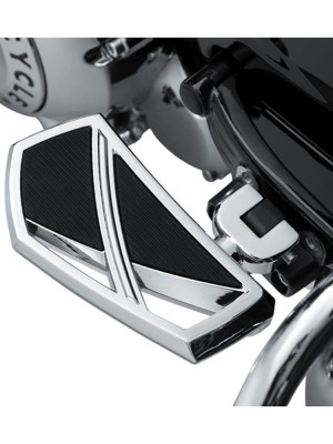 Podesty Phantom Mini chrom + adaptery 8884 Kuryakyn do Harley Davidson XL 1200 (wybrane modele)