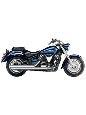 Pełny układ wydechowy Cobra Speedster Slashdown do modeli Yamaha XVS 1300 Midnight Star (07-13)