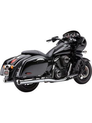 Tłumiki Slip-On Cobra Tri-Flo 4" do Kawasaki VN 1700 ABS Vulcan Voyager (09-16), VN 1700 Vulcan Classic Tourer (09-10), VN 1700 ABS Vulcan Voyager Cu