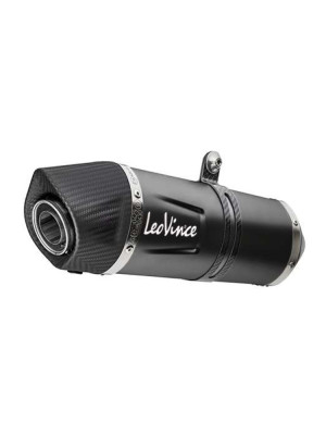 Pełny układ wydechowy LeoVince LV One Evo Black Edition [Stainless Steel] do Yamaha MT-125/ YZF-R 125/ XSR 125 (21-24)
