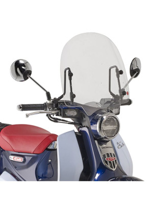 Szyba motocyklowa Kappa do Hondy Super Cub C125 (18-) przezroczysta [mocowanie A1168AK w zestawie]