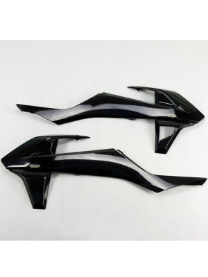 Osłony chłodnicy UFO do KTM SX / EXC / SX-F / EXC-F (16-19) czarne