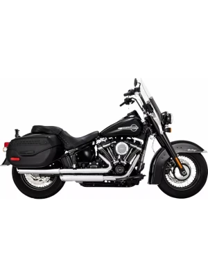 Tłumiki motocyklowe Vance & Hines 3" Twin Slash Harley Davidson FLDE 1750 (18-20)/ FLHC 1750 (18-22)/ FLHCS 1750 (18-24) chromowane