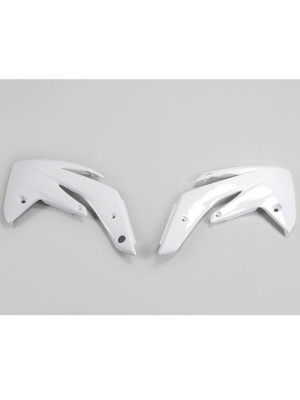 Osłony chłodnicy UFO do Hondy CRF 150R (07-) białe
