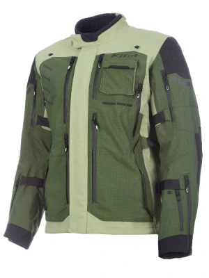 Kurtka motocyklowa tekstylna Klim Badlands Pro A3 zielona