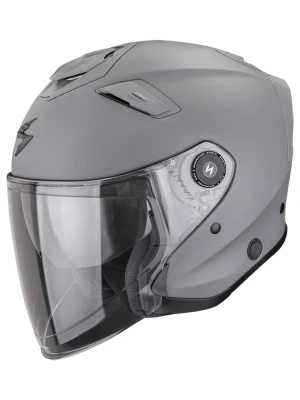 Kask otwarty Scorpion EXO-GT Jet Solid szary matowy