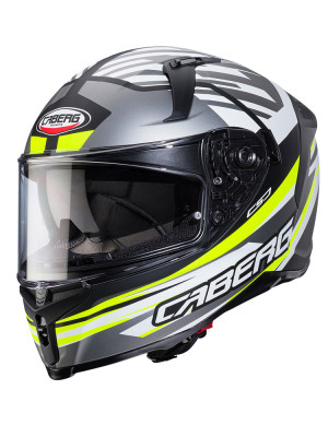 Kask integralny Caberg Avalon X Kira czarno-szaro-żółty
