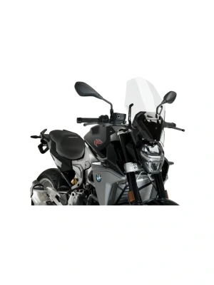Owiewka motocyklowa turystyczna PUIG BMW F900R (20-) (bez oryginalnego wspornika) przezroczysta