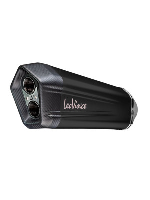 Tłumik motocyklowy LeoVince LV-12 BLACK EDITION [Slip-On, Stainless Steel] do Honda CRF 1100 L Africa Twin/Adventure Sport/DCT (20-23)