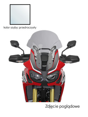 Szyba motocyklowa MRA Touring "TM" Honda CRF 1000 L Africa Twin (16-19) przeźroczysta