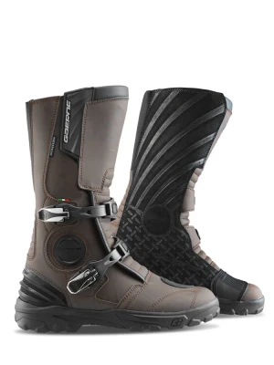 Buty motocyklowe Gaerne G-Midland Aquatech brązowe