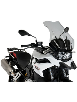 Szyba turystyczna Puig BMW F 750 GS (18-24)/ F800GS (24-)/ F850GS (18-23)/ F850GS Adventure (19-23) lekko przyciemniana
