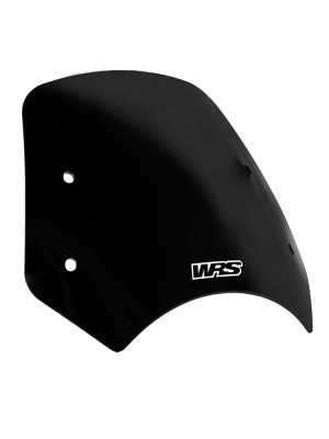 Szyba motocyklowa WRS Sport Benelli Leoncino 500 (17-24)/ Trail (18-) czarna [bez mocowania]