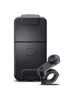 Zestaw na motocykl: uniwersalne etui na telefon Sp Connect LT (rozmiar XL) + uchwyt na kierownicę Moto Mount LT