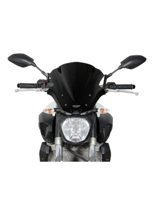 Szyba motocyklowa MRA Racing "NRM" Yamaha MT-07 / FZ-07 [14-17] czarna