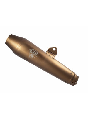 Tłumik G.P.R Ultracone Bronze Cafè Racer [Slip-On, Stainless Steel] - Triumph Daytona 955I [97-06]