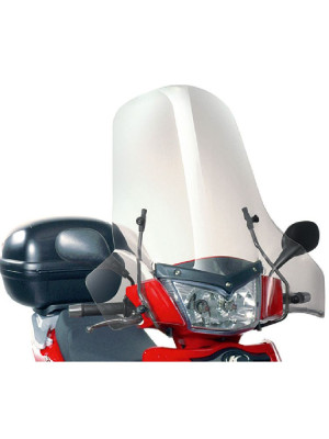 Szyba do skutera Kappa Kymco People S 50/ 125/ 200 (05-15) przezroczysta [mocowanie w zestawie]