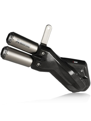 Tłumik motocyklowy Akrapović Slip-On Line Ducati Multistrada 950/ 950 S/ V2/ V2 S (22-24) tytanowy