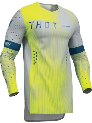 Bluza enduro Thor Sportmode Vanish szaro-granatowy-fluo