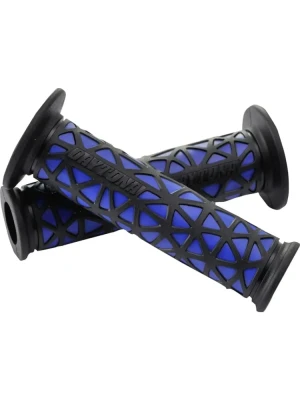 Manetki Daytona Products GrippyGrip GGD-Cell do kierownic o średnicy 22,2 [mm] czarno-niebieskie