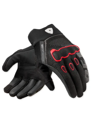Rękawice motocyklowe letnie REV’IT! Hyperspeed 3 czarno-fluo czerwone