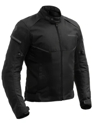 Kurtka motocyklowa tekstylna Broger Grid czarna
