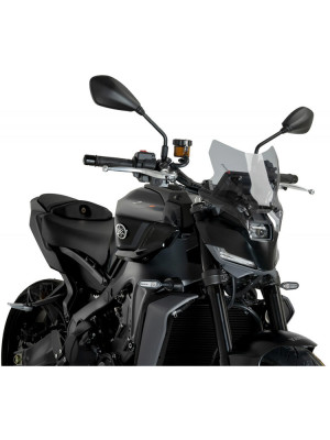 Szyba motocyklowa sportowa PUIG Yamaha MT-09 (24-)/ MT-09 SP (24-)/ MT-09 Y-AMT (24-) lekko przyciemniana