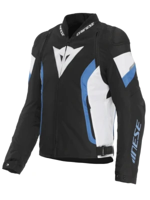 Kurtka motocyklowa tekstylna Dainese Avro 5 Tex czarno-niebiesko-biała