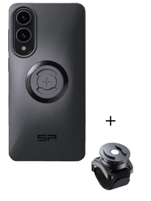 Zestaw: etui na telefon Samsung Galaxy S25 Edge + uchwyt na rzep SPC+ SP Connect