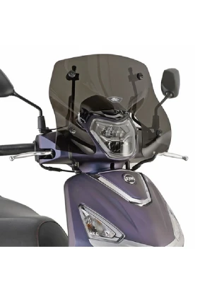 Szyba do skutera Kappa Piaggio (wybrane modele) przyciemniana [mocowanie A5615AK w zestawie]