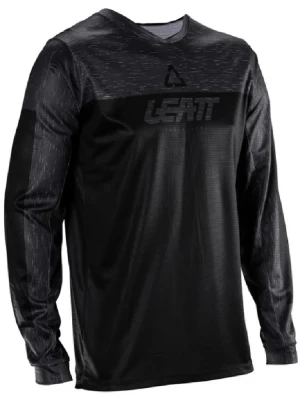 Bluza enduro Leatt Moto 3.5 Lite Stealth czarno-szara
