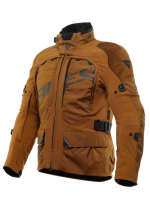 Kurtka motocyklowa tekstylna Dainese Springbok 3L AbsoluteShell brązowo-czarna