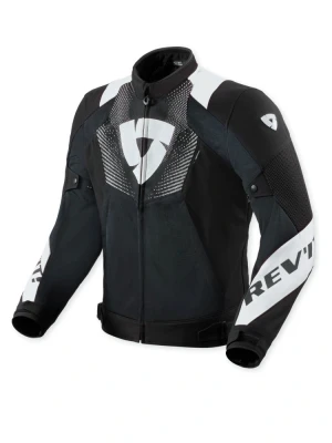 Kurtka motocyklowa tekstylna REV’IT! Hyperspeed 3 GT Air czarno-biała