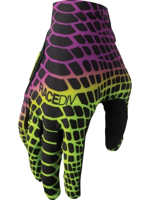 Rękawice cross Thor Sportmode Cobra czarno-zielono-fioletowe
