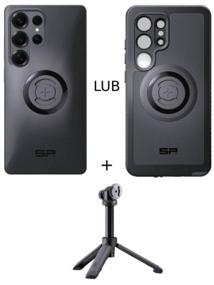 Zestaw: etui na telefon Samsung Galaxy S25 Ultra + statyw/selfie stick SPC+ SP Connect