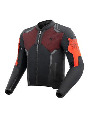 Kurtka motocyklowa tekstylna Rebelhorn Jax czarno-czerwona