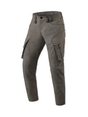 Spodnie motocyklowe tekstylne REV’IT! Cargo Tristan Tapered ciemnozielone