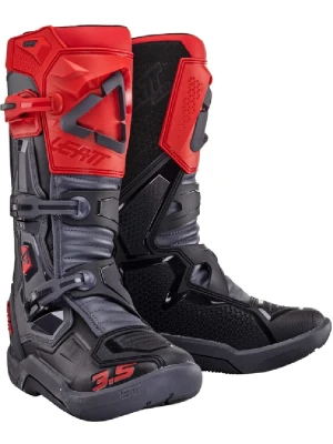 Buty enduro Leatt 3.5 czarno-czerwone
