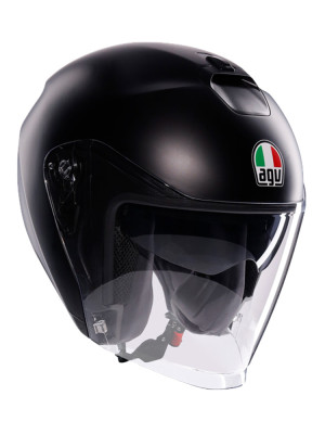 Kask otwarty AGV Irides czarny matowy