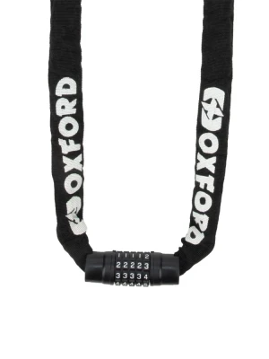 Łańcuch do motocykla Oxford Combi Chain 8 z szyfrem [długość: 0.9 m; średnica oczka: 8 mm]