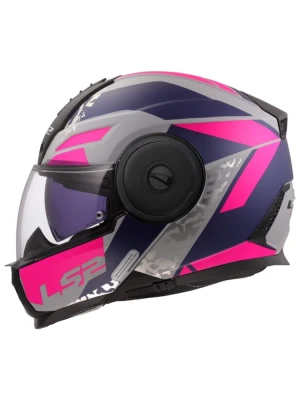 Kask szczękowy LS2 FF902 Scope II Oxyd szaro-różowo-fioletowy